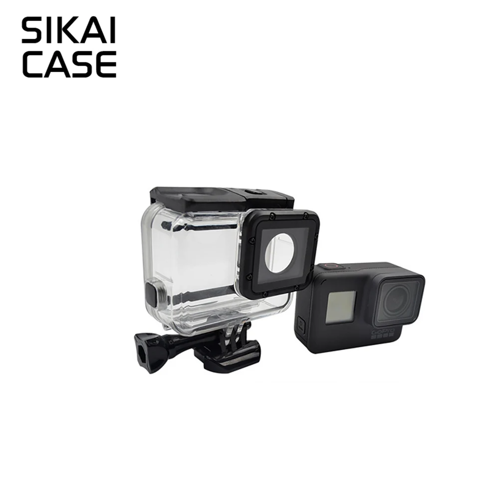 imágenes para SIKAI Nueva 45 M Funda Impermeable Para Go pro Accesorios Caso de Vivienda Mount Para Gopro Hero 5 cámara de Buceo Caso Duro para Gopro5 caso imágenes para SIKAI Nueva 45 M Funda Impermeable Para Go pro Accesorios Caso de Vivienda Mount Para Gopro Hero 5 cámara de Buceo Caso Duro para Gopro5 caso