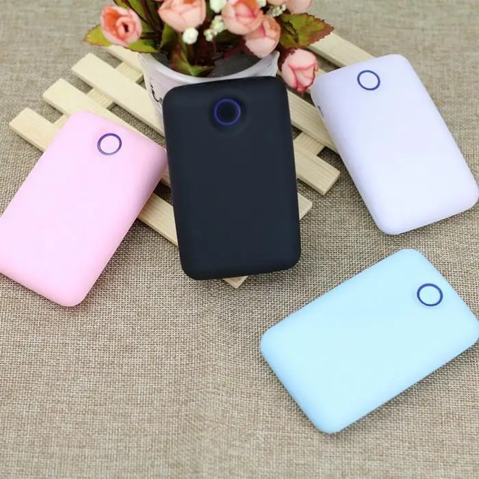 

10000mah MINI Power Bank External Battery PoverBank 2 USB LED Powerbank Portable Mobile phone Charger For Xiaomi Samsung iphone