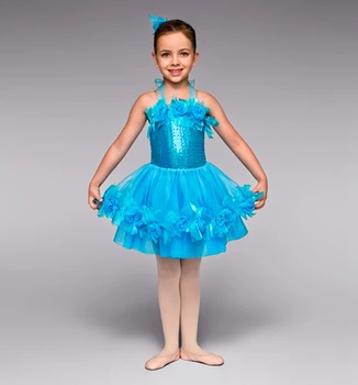 

The Original Single- Child Dance Clothes Dance Ballet Dressgirls Dress Stage Performance Clothing Children Dress Performance