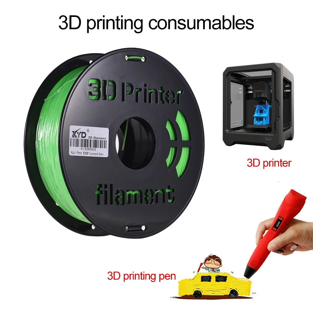 

1KG/ Spool Colorful PLA Filament 1.75mm Diameter Iridescent Color Printing Filaments for 3D Printers Drawing Pens