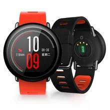 Лучшие Xiaomi Amazfit темп Смарт спортивные часы 1,34 дюймов Сенсорный экран gps запись циркониевой керамики монитор сердечного ритма для Для мужчин и Для женщин