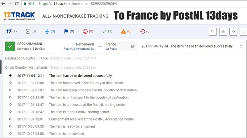 france 13days
