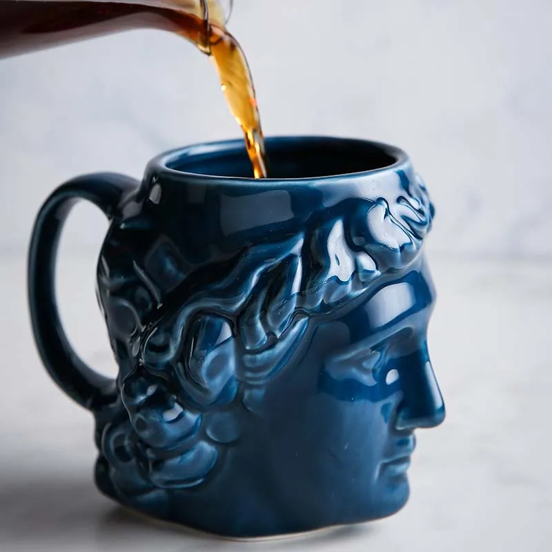 Креативная керамическая 3d кружка со скульптурой кофейные чашки для чая молока