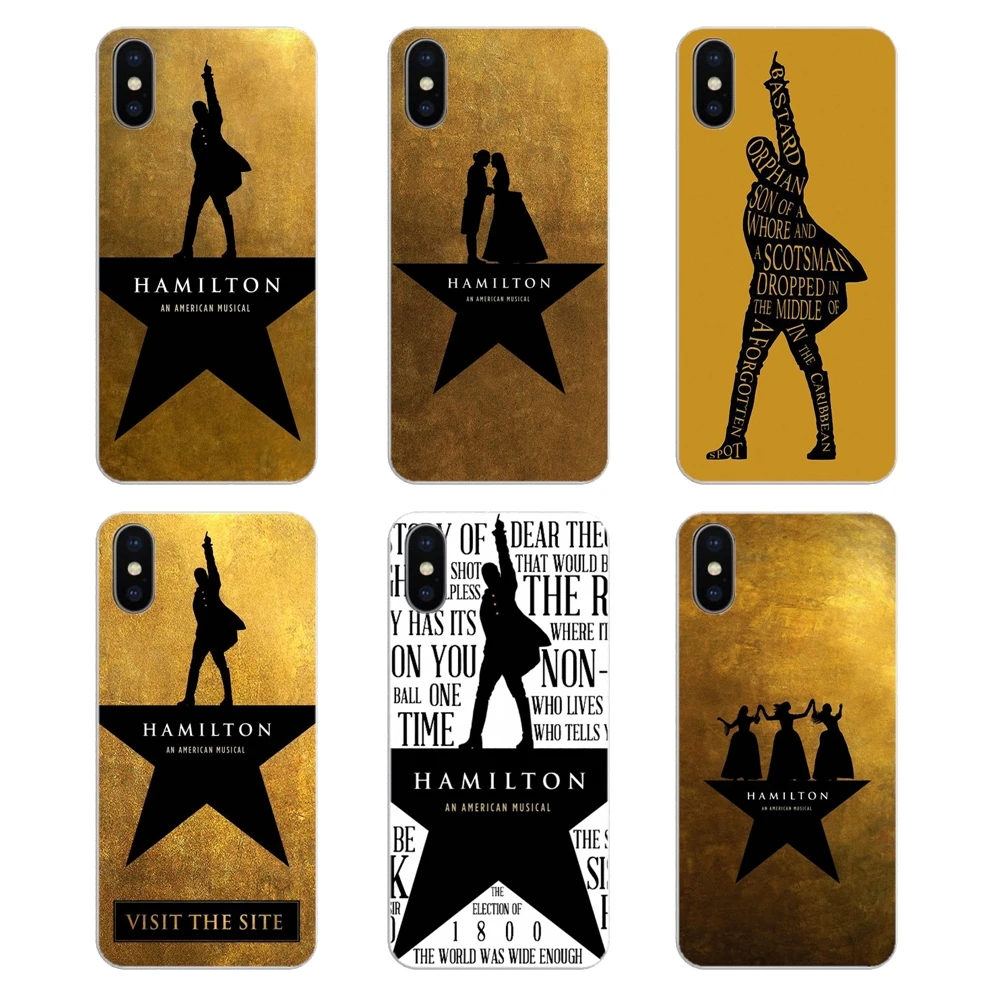 Силиконовый чехол для телефона Motorola Moto X4 E4 E5 G5 G5S G6 Z Z3 G3 C Play Plus Pretty Broadway Cast Hamilton Pattern