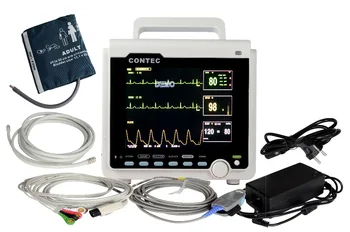 

CONTEC ICU/CCU Patient Monitor Multi-parameter,ECG+NIBP+Pulse Rate+SPO2 CMS6000
