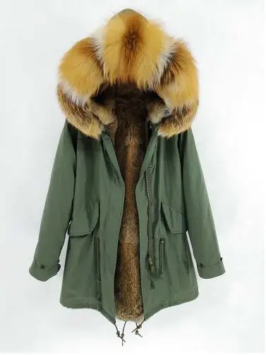 Новая зимняя мужская длинная парка из натурального меха енота, пальто с капюшоном из натурального меха, повседневные армейские тактические куртки, брендовые теплые мужские