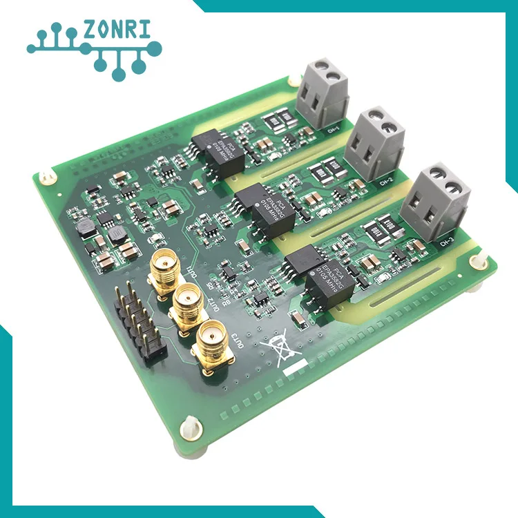 AMC1200 3 Channel Isolation Current Acquisition Module 60KHz Bandwidth Three Phase Motor Current Sampling AMC1200 3 Channel Isolation Current Acquisition Module 60KHz Bandwidth Three Phase Motor Current Sampling