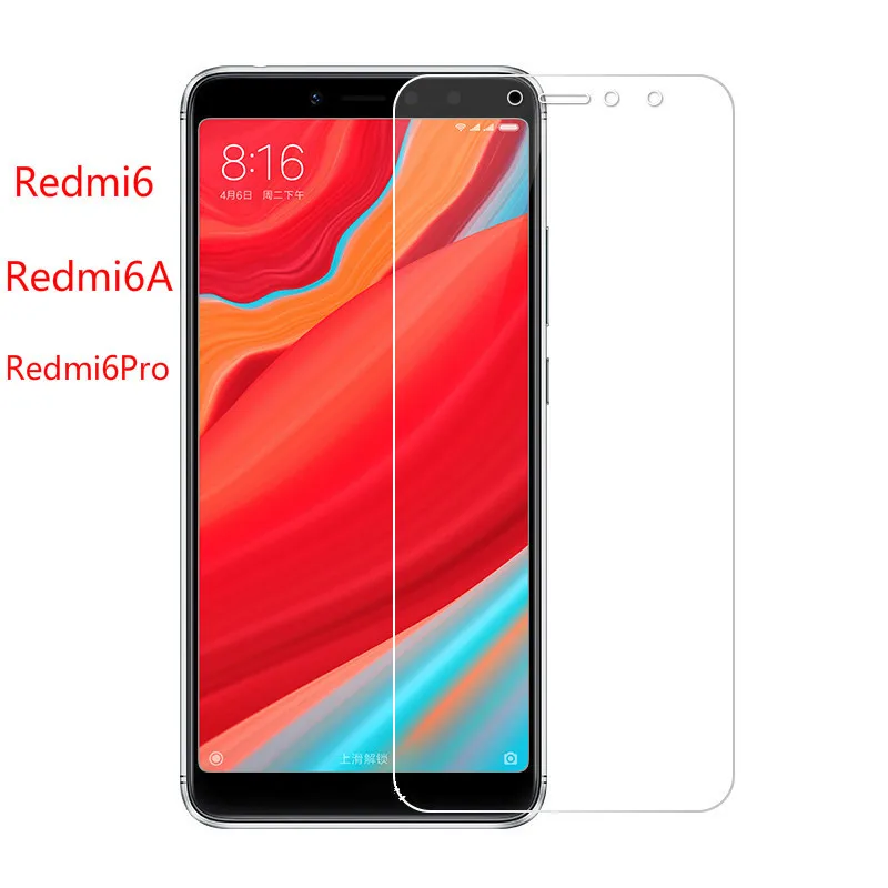 Xindiman 2019 чехол для телефона xiaomi redmi6 9H 2.5D Закаленное стекло redmi6A защита экрана на
