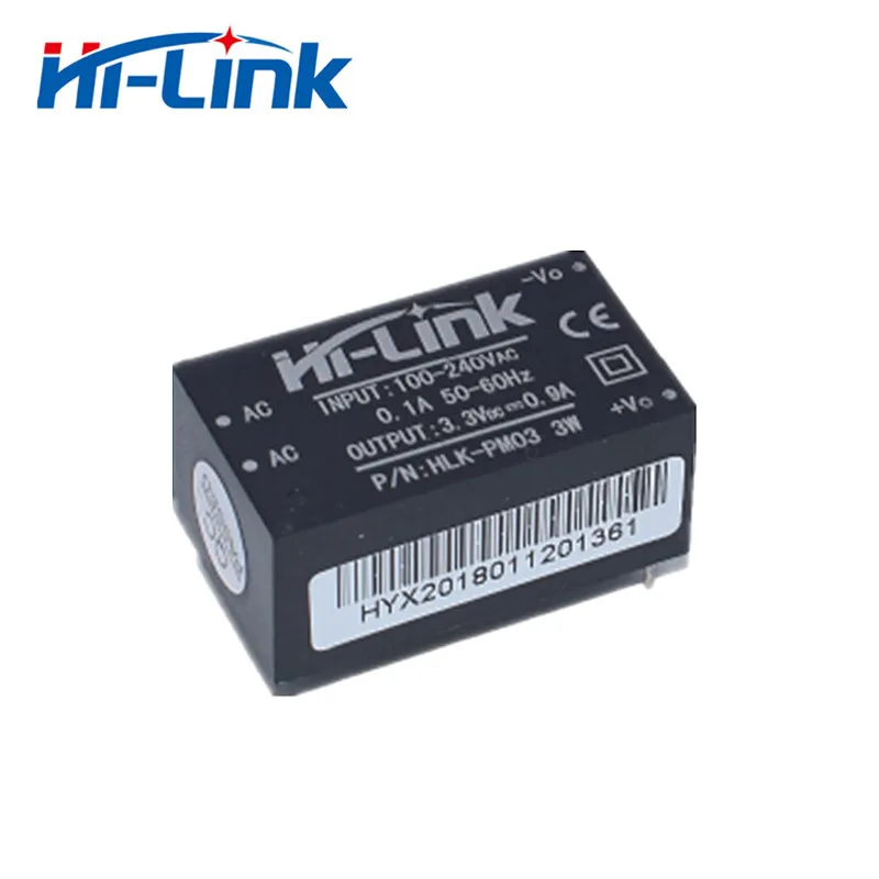 HLK-PM01 HLK-PM03 HLK-PM12 AC-DC 220V to 5V/3.3V/12V Mini Intelligent Household Switching Power Supply Module