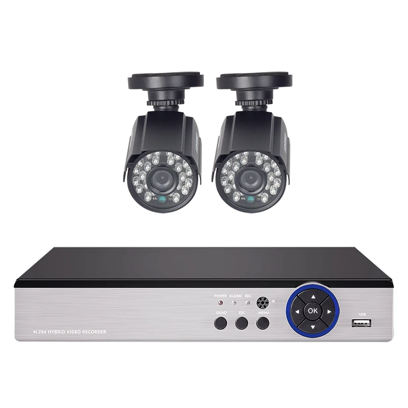 imágenes para Sistema de CCTV 4CH Defeway HD 1080N Salida HDMI 720 P DVR 2 UNIDS 1200TVL Cámara Principal de Vigilancia de Seguridad de INFRARROJOS de Visión Nocturna Al Aire Libre Kit imágenes para Sistema de CCTV 4CH Defeway HD 1080N Salida HDMI 720 P DVR 2 UNIDS 1200TVL Cámara Principal de Vigilancia de Seguridad de INFRARROJOS de Visión Nocturna Al Aire Libre Kit