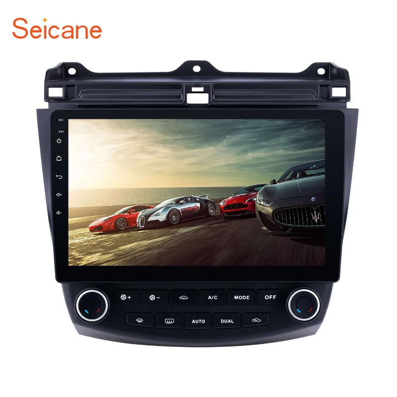 Discount Seicane Android 6.0/7.1/8.1 HD 10.1" GPS 2DIN Car 4-Core Stereo For Honda Accord 7 2003 2004 2005 2006 2007 Multimedia Player 0