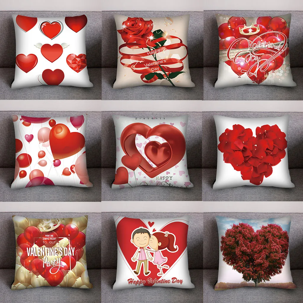

ISHOWTIENDA Print Pillow Case Polyester Sofa Car Cushion Cover Home Decor sofa decorative cushions printed polyester square