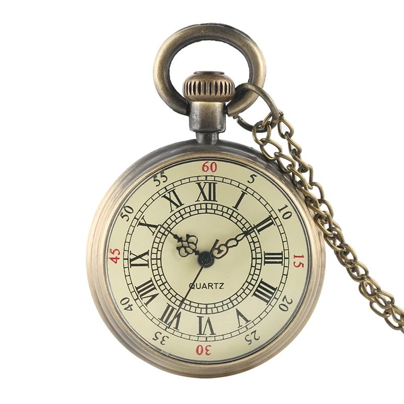 

Double Face Display Fallout 76 Vault 111 Theme Quartz Pocket Watch Round Dial Analog Pendant Retro Bronze Chain Necklace Clocks