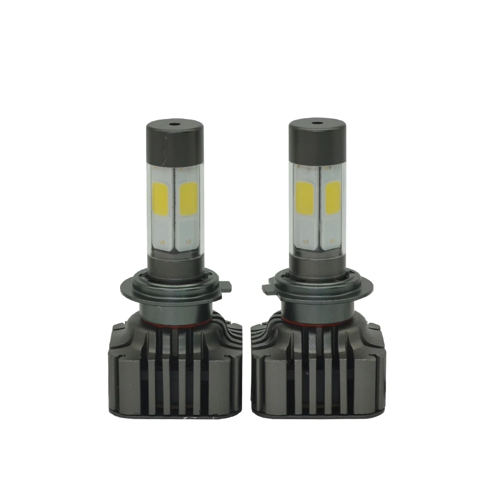

LOAUT V8S H7 LED Car Headlight 30W/Bulb 3600LM/Bulb Bulbs Hi-Lo Beam 6500K Cold white Head Lamps KIT Front Bulb Automobiles
