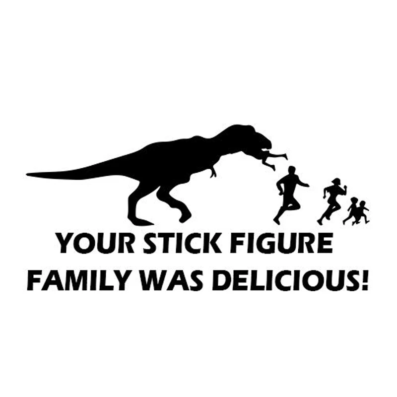 Download 15 5cm 7 3cm Your Stick Figure Family Was Delicious Stickers Decals Vinyl S4 0431 Sticker Vinyl Vinyl Decalvinyl Decals Stickers Aliexpress