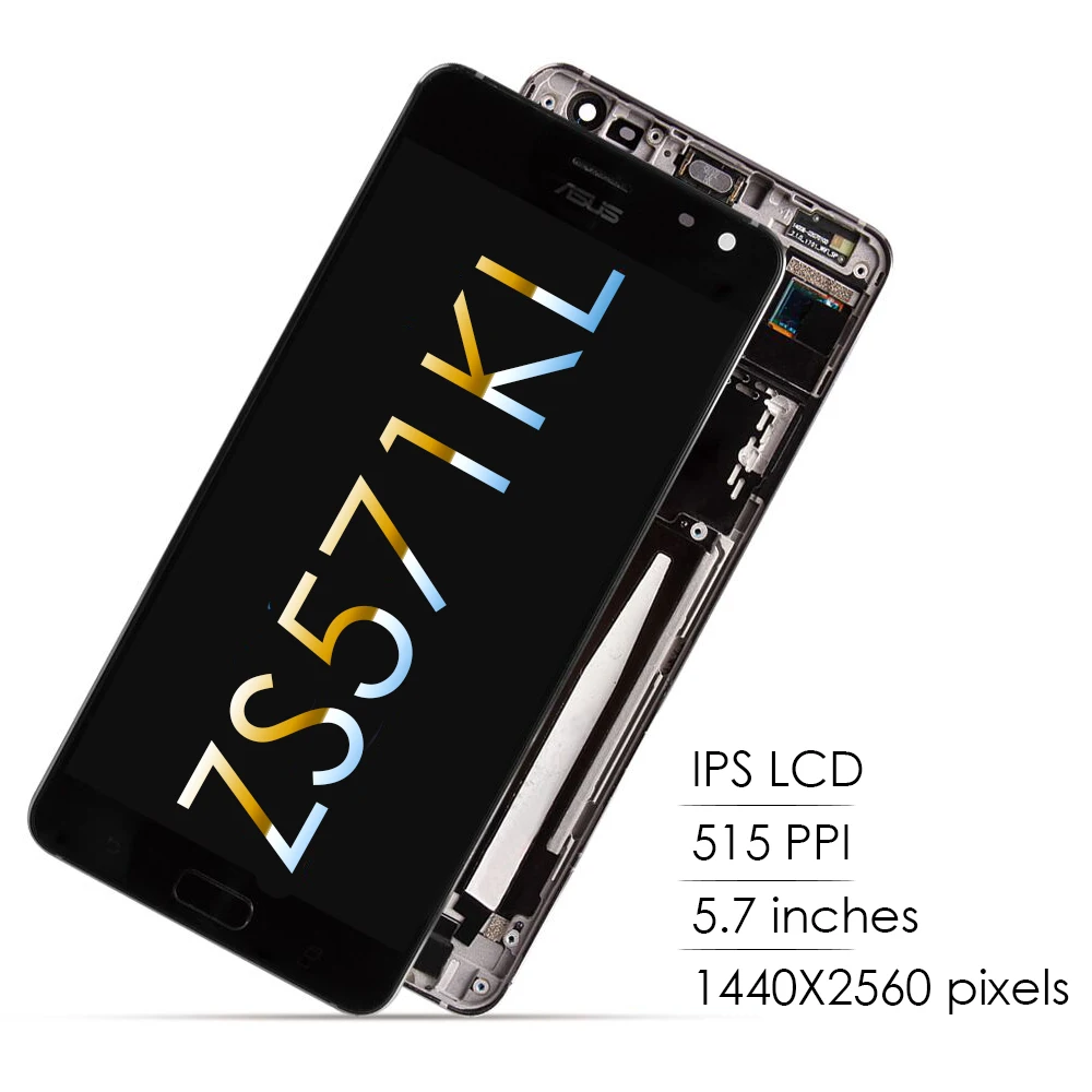 

Original For ASUS ZenFone ZS571KL LCD Display For ASUS Zenfone AR LCD Screen Touch Screen Frame Digitizer Assembly