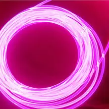 20 м автомобильный домашний DIY светодиодный светильник ing PMMA боковой светящийся волоконно-оптический кабель F/светильник драйвер двигателя занавес звезда Потолочный decor-1.5MM(диаметр