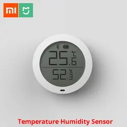 В наличии Xiao mi jia ЖК-экран Bluetooth температура умный Hu mi dity сенсор цифровой термометр измеритель влажности приложение mi