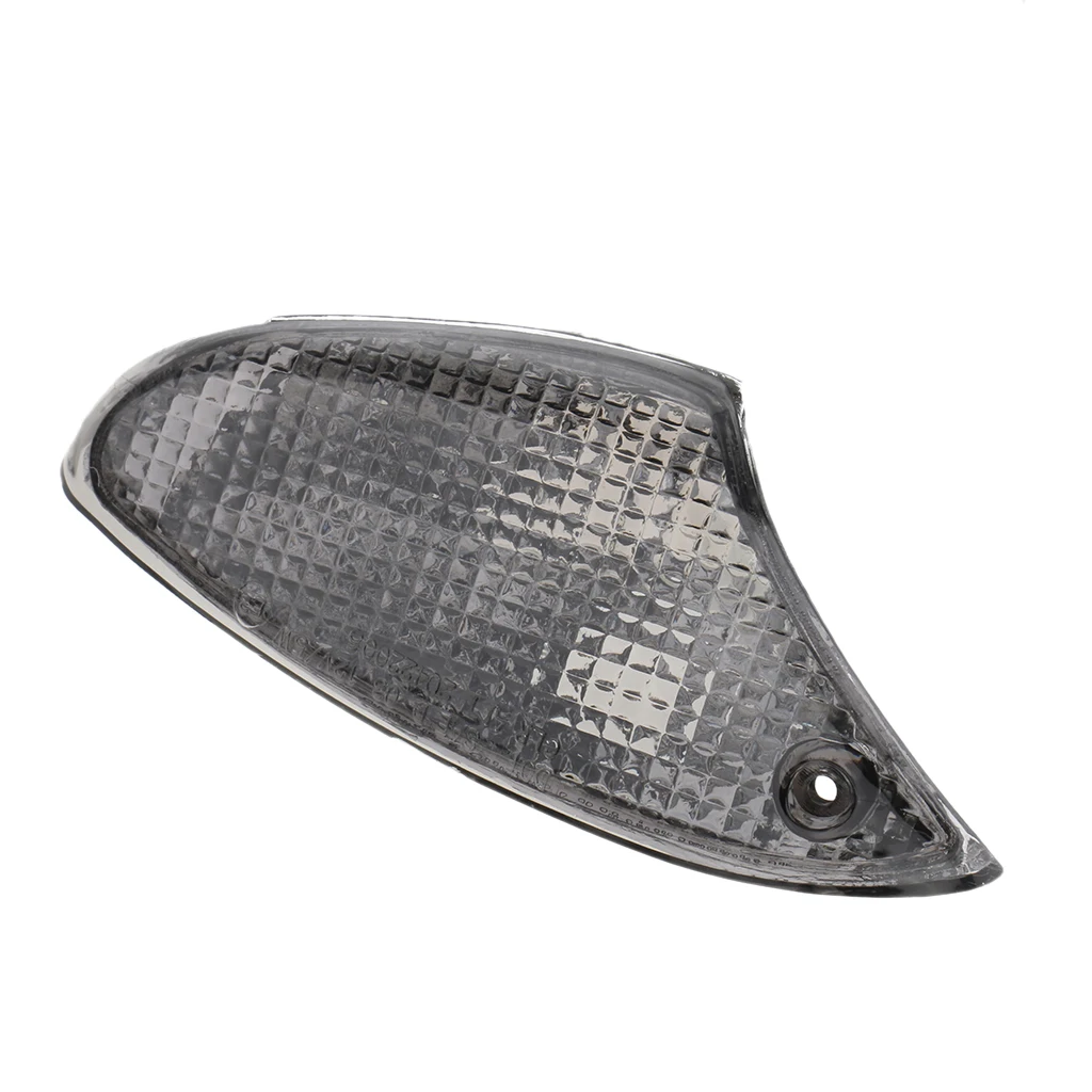 2pcs Front Turn Signal Light Lens Clear Blinker Cover for BMW K1200S K1300S Smoke