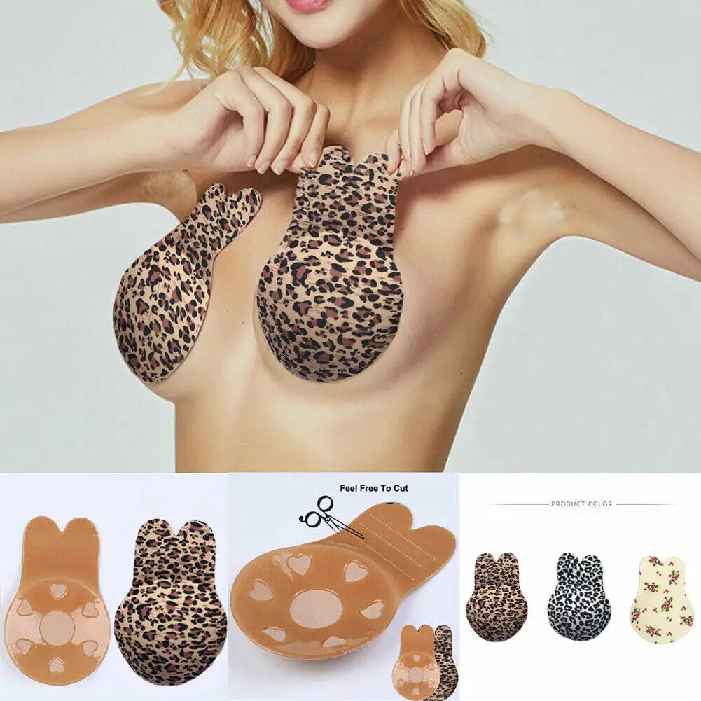 

Breast Lift Tape nipple Cover Intimates Accessories Women Reusable Silicone Push Up Tapes Nipple Cover Invisible Adhesive Bra