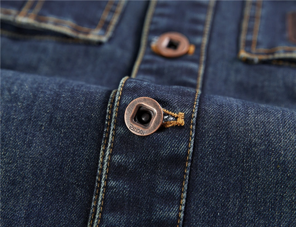 YIHUAHOO, повседневный жилет, мужские джинсы, джинсовая куртка без рукавов с несколькими карманами, ковбойский Мужской Хлопковый брендовый жилет, мужские SJS-65003