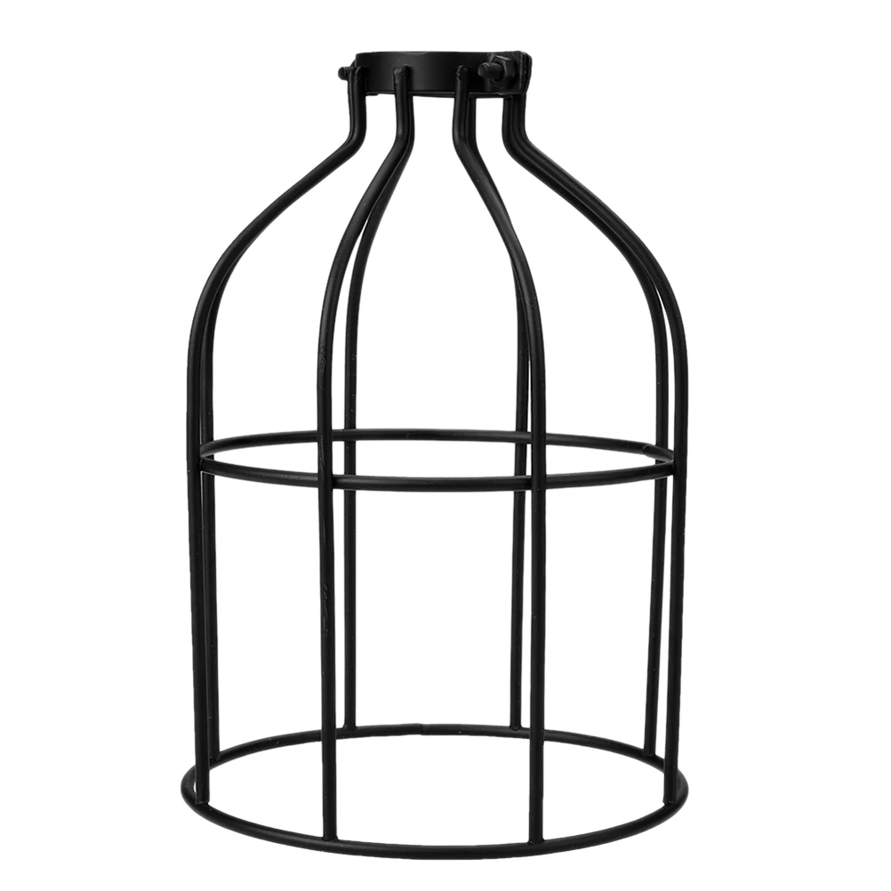 Creative Simple Black Chandliter Lamp Shades Iron Lamp Shade Birdcage Design Lamp Accessory Lamp Cover for Hotel Home Restaurant