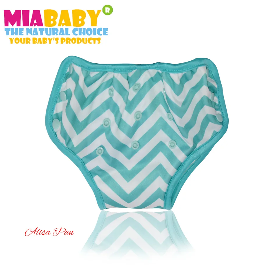 Miababy/тканевые тренировочные штаны для подгузников Бамбуковая махровая подкладка