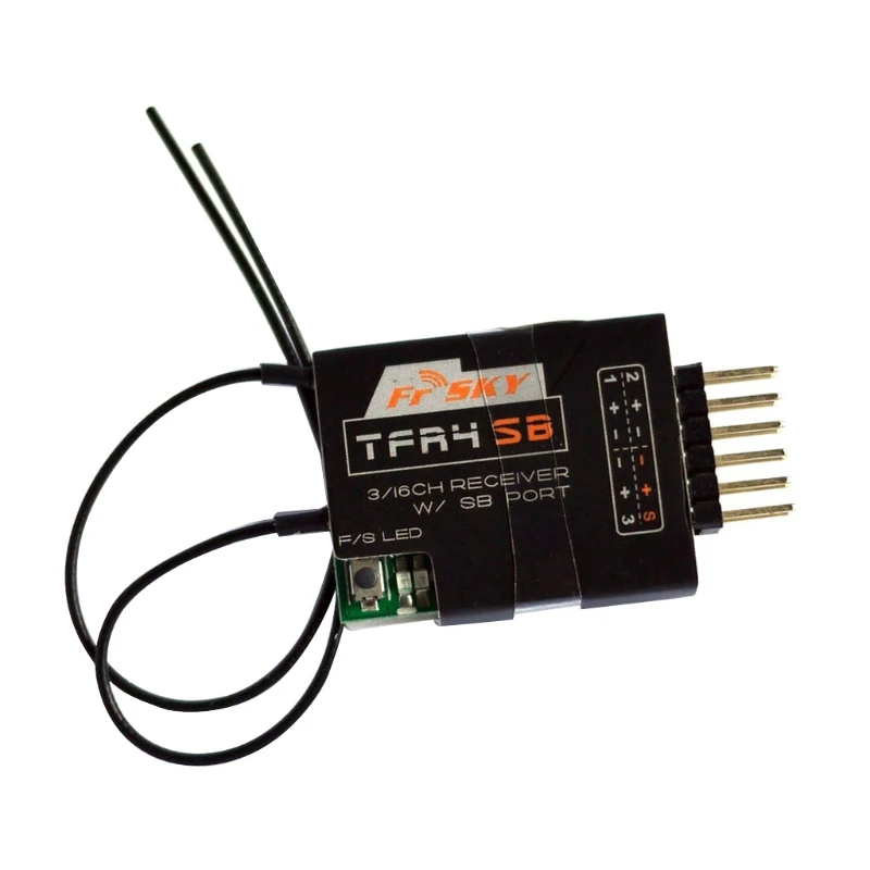Приемник SBUS FrSky TFR4SB 3/16Ch 2 4 ГГц совместимый с CPPM Futaba FASST S.Bus|Детали и аксессуары| |