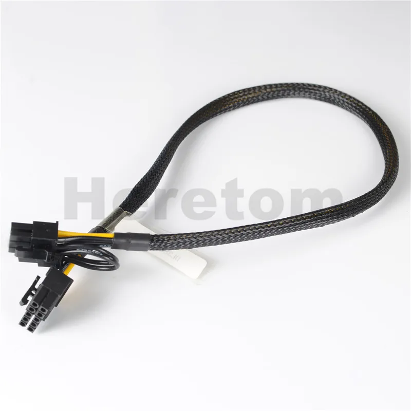 

10Pcs/lot 50CM 10pin to 6+2pin GPU Video Card Power Adapter Cable For HP DL380 G9 GPU Video Card