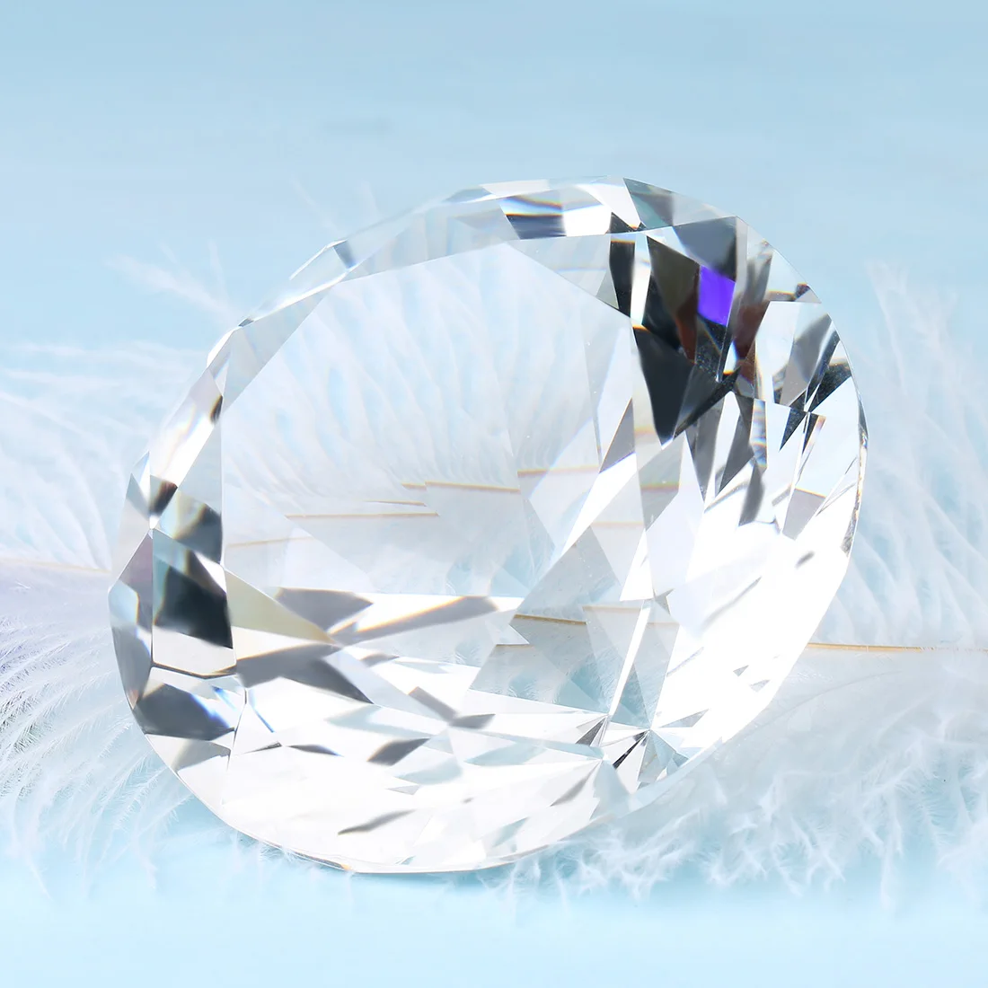 

H&D Wedding Decoration 30mm Crystal Glass Ball Diamond Romantic Modern Marriage Table Props Home Ornaments Party Gifts Souvenirs
