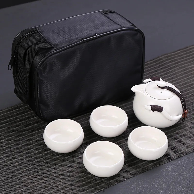 Tea set Include Pot and Cup, High quality elegant gaiwan,Beautiful and easy teapot kettle