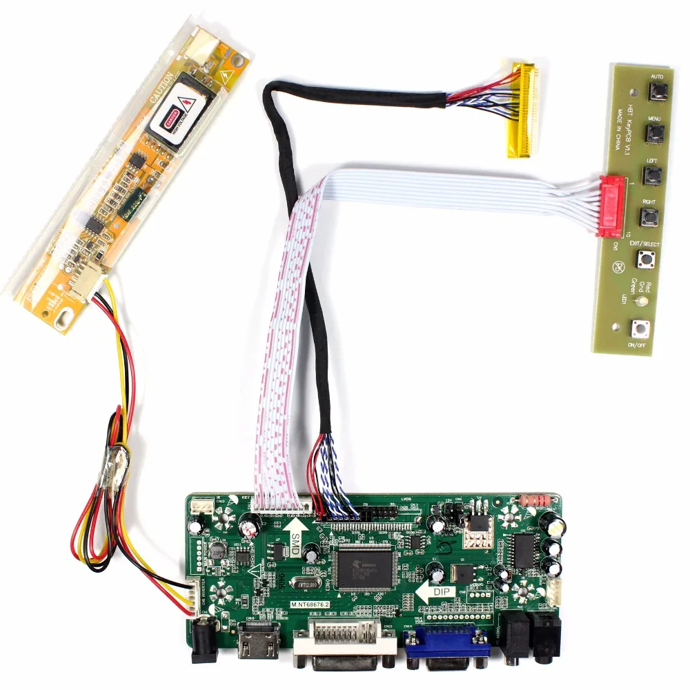 VGA, HDMI, DVI аудио Управление доска для 15 дюймов LP150X09 LP150X10 1024x768 ЖК-дисплей