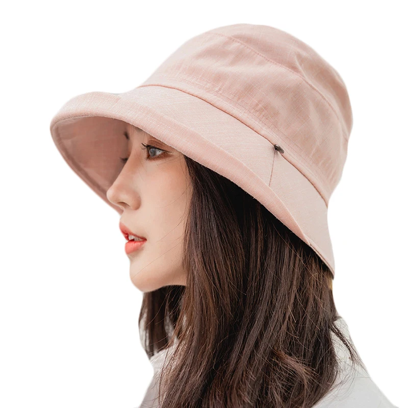 الإناث القطن قبعات للحماية من الشمس للنساء الربيع الصيف طوي واسعة حافة الشمس الشاطئ قبعات سيدة عارضة صياد قبعة الفتيات دلو القبعات الإناث القطن قبعات للحماية من الشمس للنساء الربيع الصيف طوي واسعة حافة الشمس الشاطئ قبعات سيدة عارضة صياد قبعة الفتيات دلو القبعات