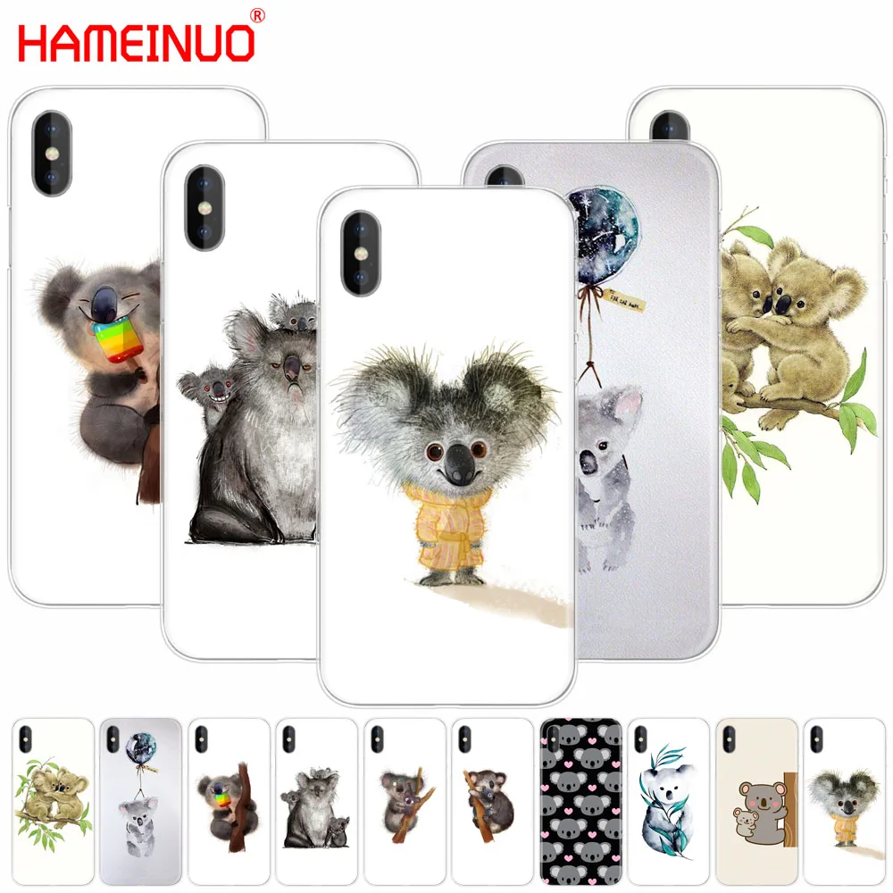 HAMEINUO The koala portrait cell phone Cover case for