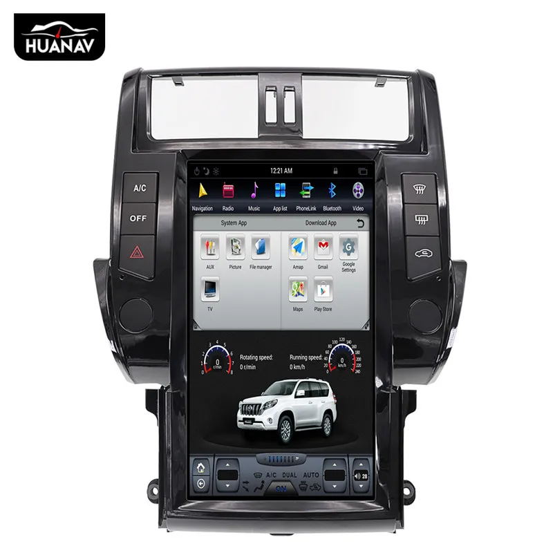 Android 8,1 автомобильный dvd-плеер gps навигация для TOYOTA Land Cruiser Prado 150 2010-2013 авто радио плеер мультимедиа головное устройство