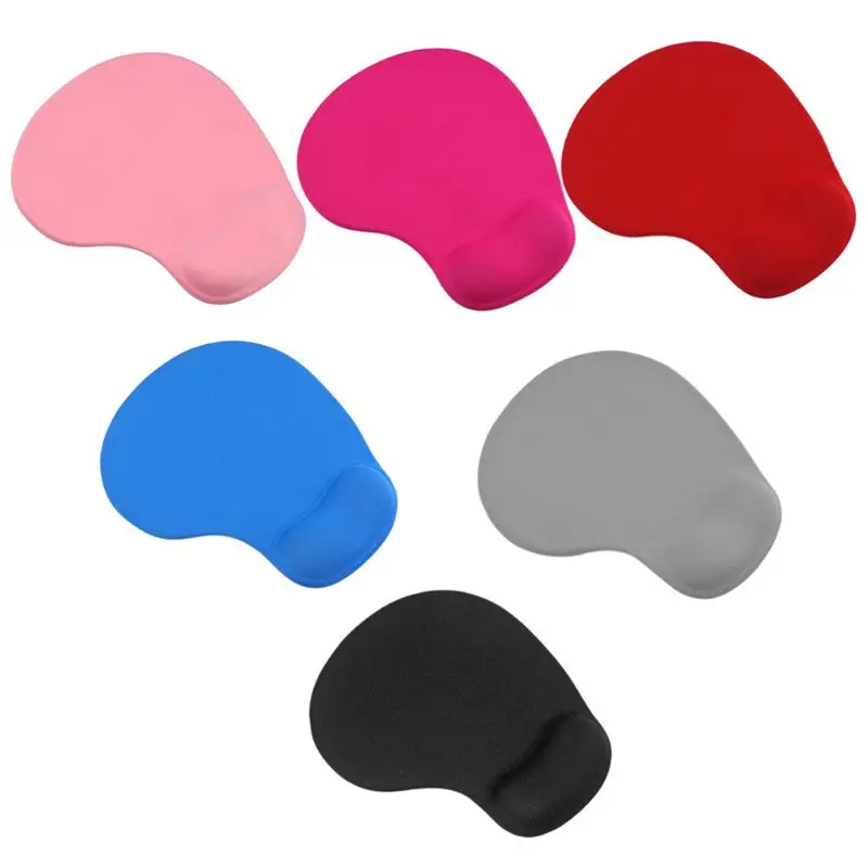 

Office Mousepad with Gel Wrist Support Ergonomic Gaming Desktop Mouse Pad Wrist Rest