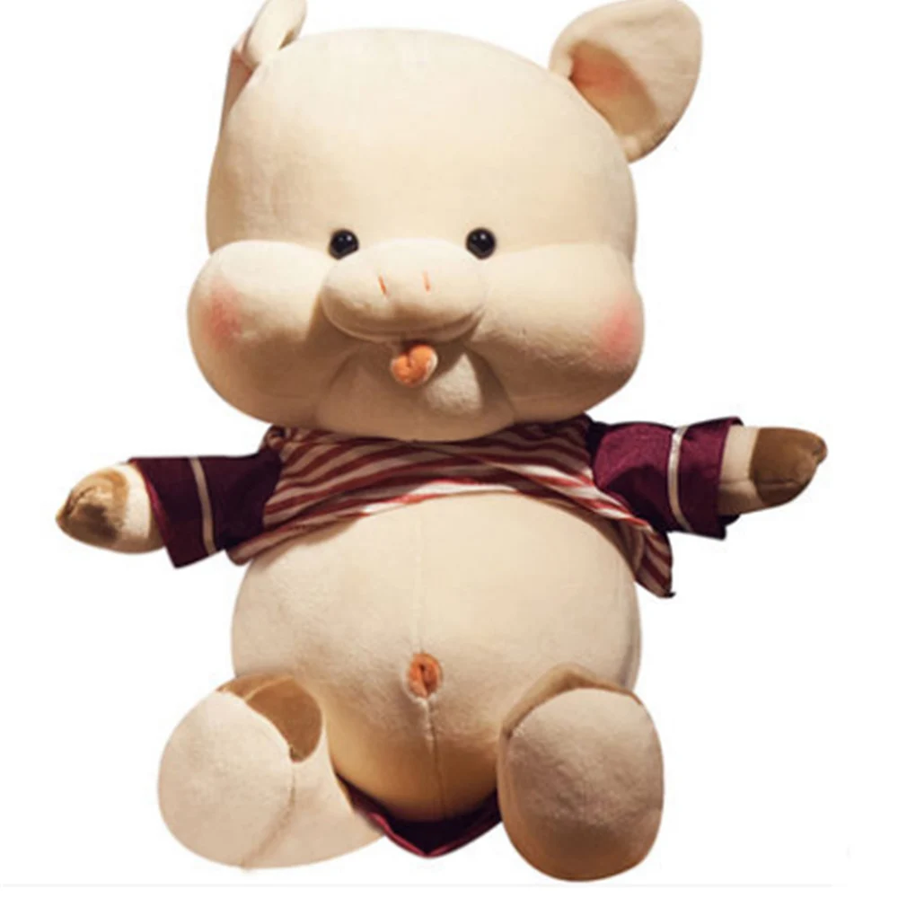 

Fancytrader Soft Stuffed Pig Plush Animals Toy Big Fat Piggy Doll 50cm Kids Birthday Christmas Gift