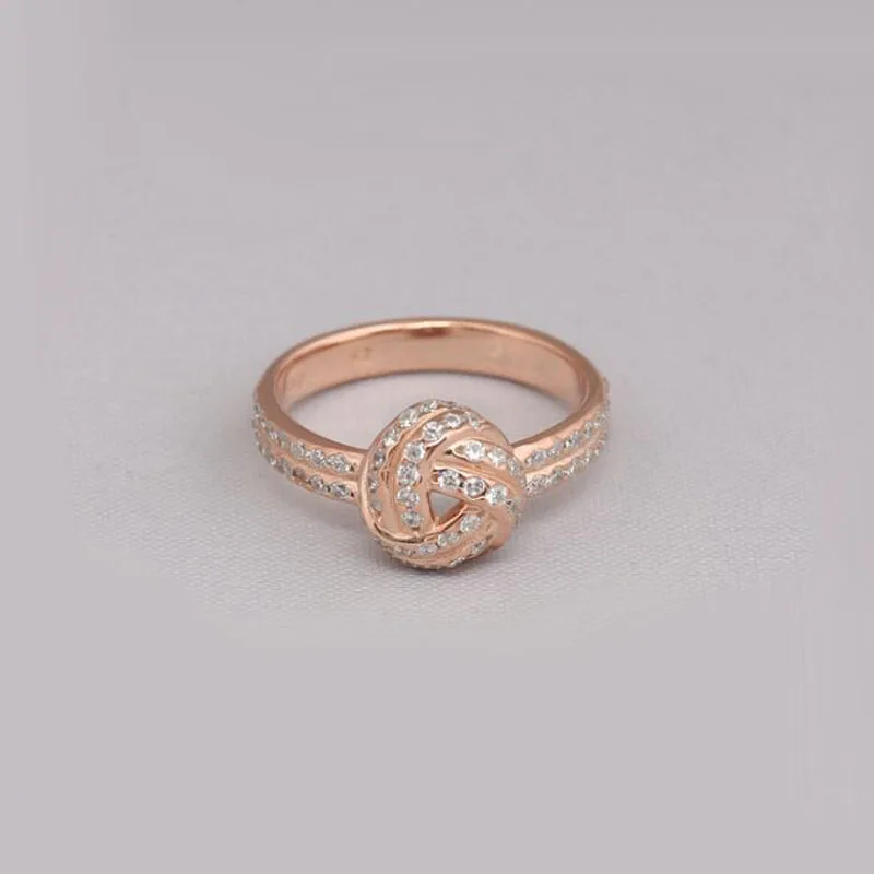 Good-Quality-Popular-Elegant-Rose-Gold-925-Sterling-Silver-Love-Heart-Knot-Toe-Ring
