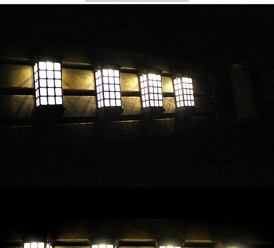 Lâmpada de Parede Solar ao ar Alimentado por Bateria Luzes para Jardim Candeeiros de Iluminação Jardim Solar Livre Decoração Pública 2 Pcs Led Luz 3 Por Bateria Luzes Para Jardim Decoração Candeeiros de Iluminação Pública