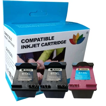 

Black + Color Compatible ink for HP 61 Cartridge CH561WN CH562WN - ENVY 4500 4501 4502 4503 4504 4505 4506 4507 4508 4509 5530