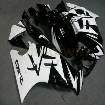 

Custom motorcycle Fairing for CBR600F3 1997-1998 F3 97 98 body kit ABS Plastic motor panels+Screws+black white