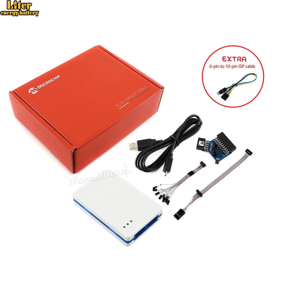 Оригинальный Atmel SAM и AVR Atmel-ICE программатор эмулятор отладки USB Поддержка JTAG SWD PDI TPI