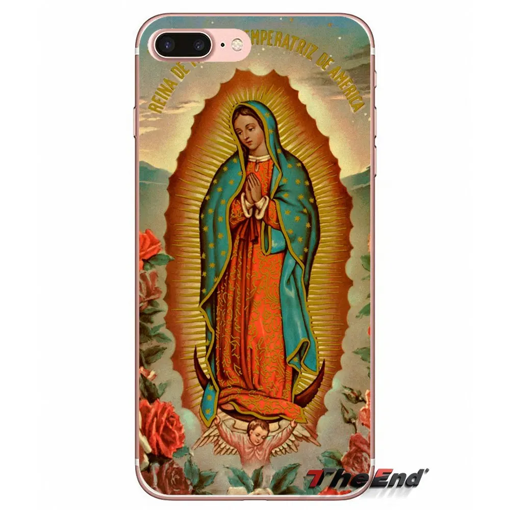 Virgin De Guadalupe Virgen Mary для Huawei Honor 7X V10 6C V9 6A Play 9 Mate 10 Pro Y7 Y5 P8 P10 Lite Plus GR5 2017 чехлы