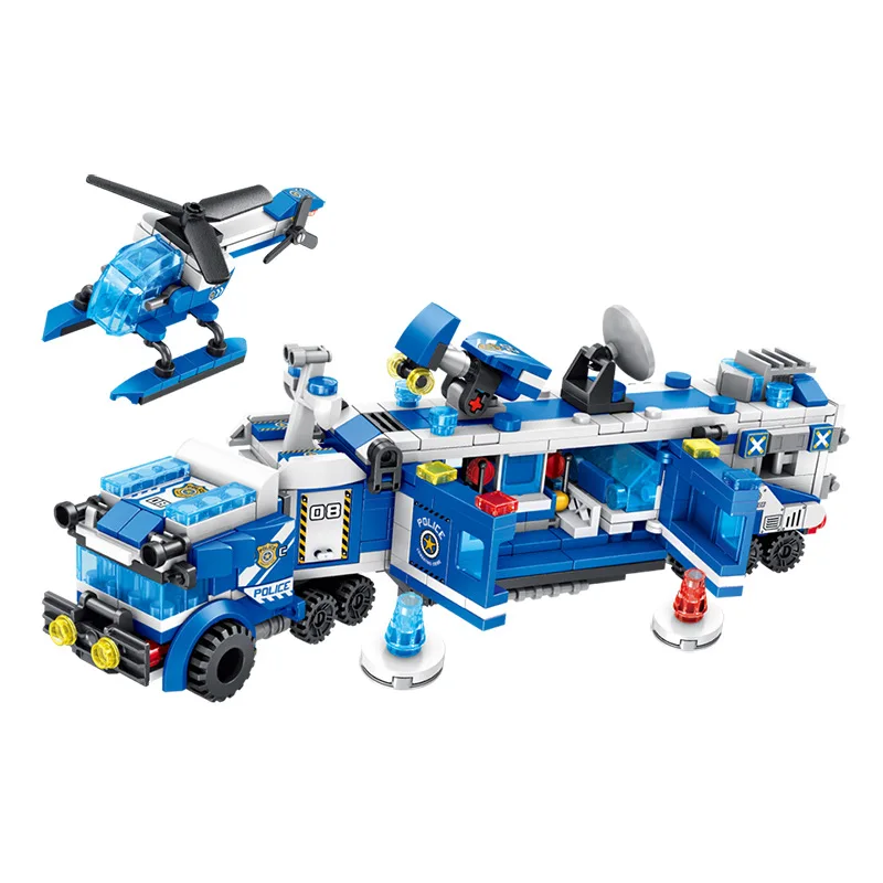 City Police Series 8 In 1/6 In 1 Vehicle Car Helicopter Police Staction Building Blocks Diy Bricks Compatible With Legoings City Police Series 8 In 1/6 In 1 Vehicle Car Helicopter Police Staction Building Blocks Diy Bricks Compatible With Legoings