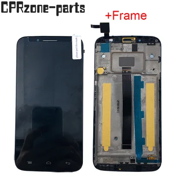 

5.5" Black with frame For TCL M2M 3N M2U M2L lcd display touch screen digitizer sensor panel assembly free shipping