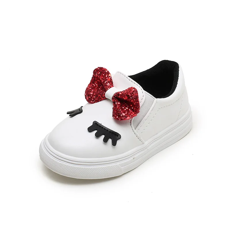 

COZULMA 2019 New Kids Sports Shoes for Girls Cute Sneakers Baby Toddler Soft Bottom Shoes Girls Casual Student Outdoor Sneakers