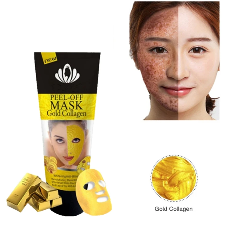 

24k Gold Crystal Collagen Face Mask Anti Aging/Dark Circles/Puffiness Moisturizing Eye Patches Colageno Gel Neck Pads