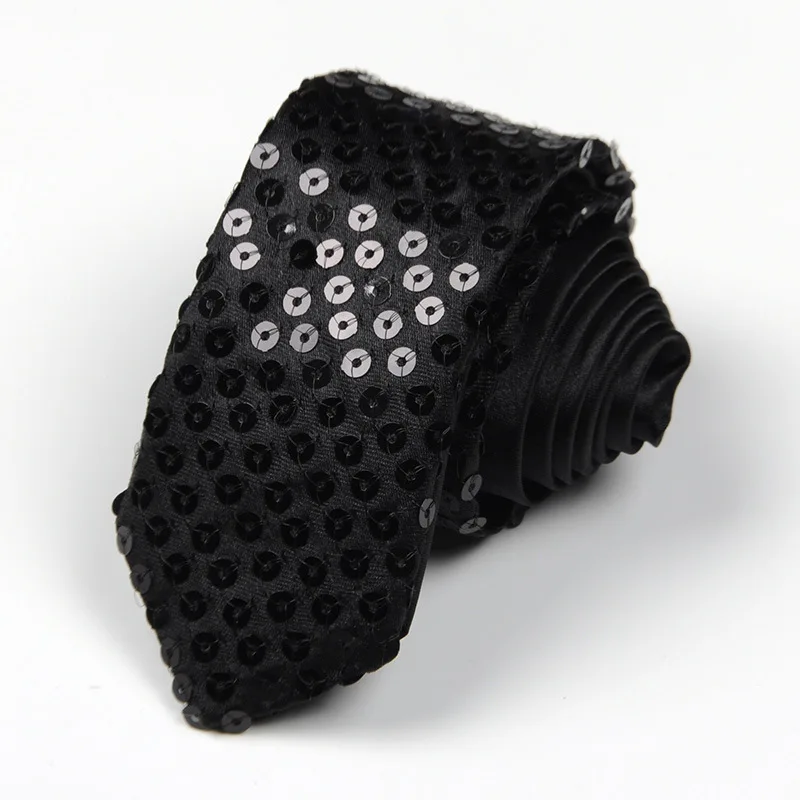 Pailletten Party Herren Krawatten Mann Elegante Krawatten Corbatas Hombre Gravata Woven 5 cm Dünne Krawatte Business Gradienten Tie Für Männer krawatte