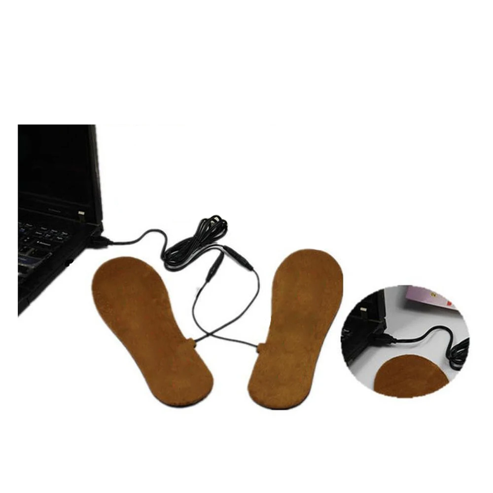 Powered HOT Electronic Heated Insoles Powered USB For Man/Women Shoes