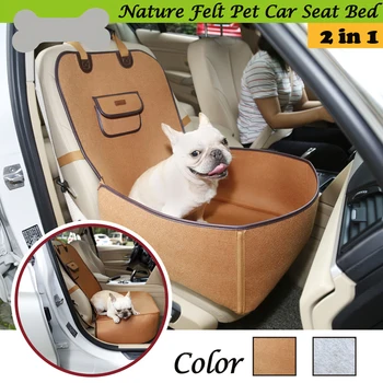 

Cat Puppy Bag Dog Car Seat Travel Dog Car Seat Cover Pet Dog Carrier Pad Waterproof Dog Seat Bag Basket Safe Carry House
